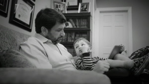 Lawyer John Phillips with Son